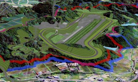 ヤマハ発動機 菊川テストコース