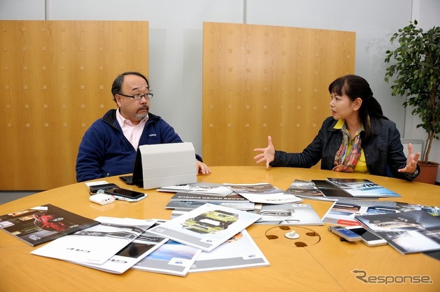 高山正寛氏(左)と竹岡圭氏