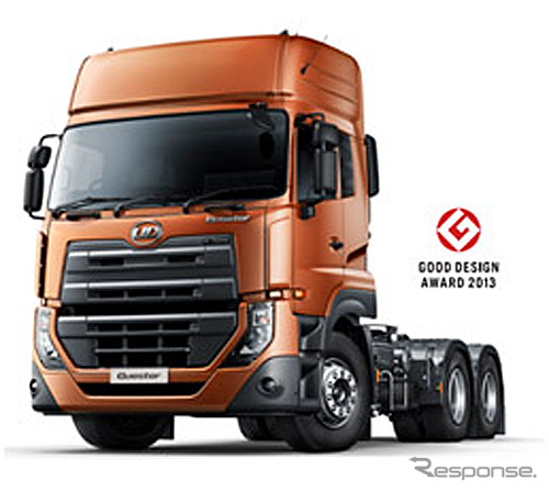 【東京モーターショー13】UDトラックス、新興国向け大型トラック クエスター を日本初公開