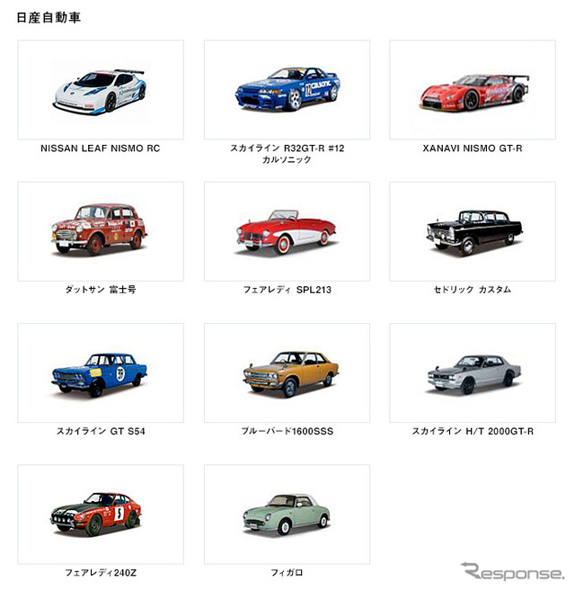 日産・出走予定車