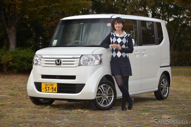 ホンダ N BOX(藤島知子氏)