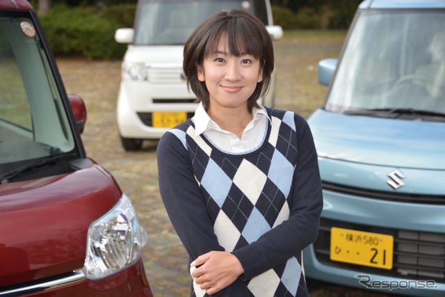 ダイハツ タント、スズキ スペーシア、ホンダ N BOX(藤島知子氏)