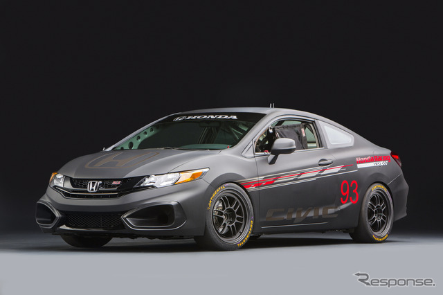 【SEMAショー13】ホンダ シビック クーペ 、2014年型にレーサー登場…HPDがチューニング
