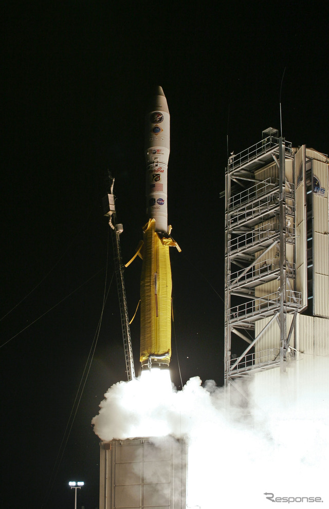 2011年7月にORS-1衛星を打ち上げた際のミノタウロス1ロケット