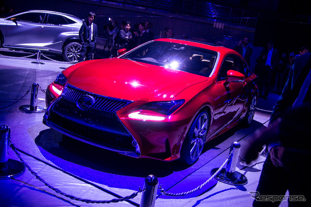 レクサス・RC クーペ(Lexus Amazing Night)