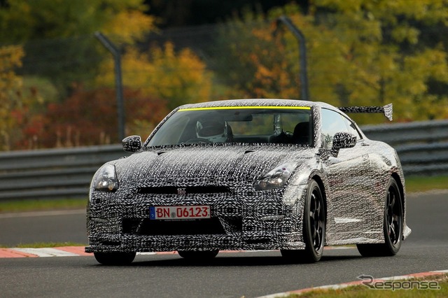 日産GT-R NISMOのドイツ・ニュルブルクリンク北コースにおけるタイムアタック