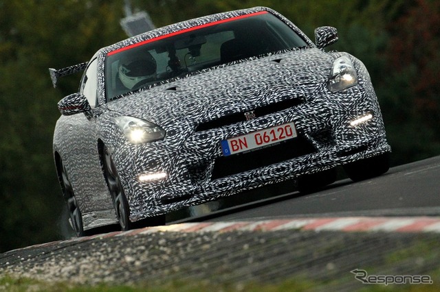 日産GT-R NISMOのドイツ・ニュルブルクリンク北コースにおけるタイムアタック