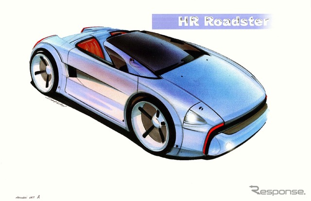 【シカゴ・ショー2001出品車】現代『HCD6』ロードスターは市販化されるのか