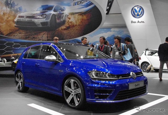 VW ゴルフR(東京モーターショー13)