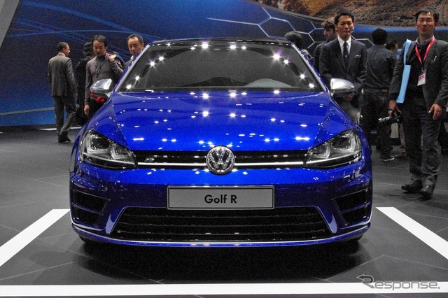 VW ゴルフR(東京モーターショー13)