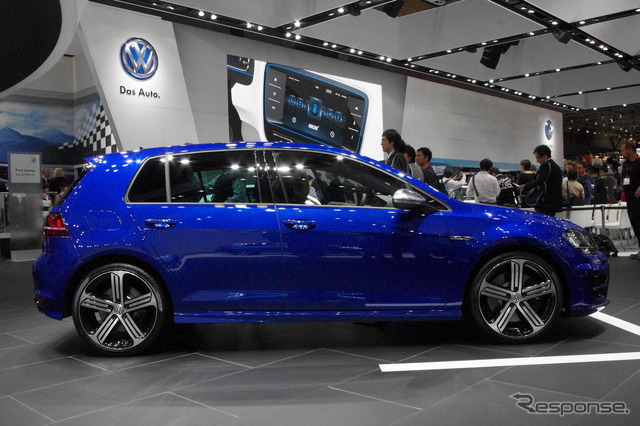 VW ゴルフR(東京モーターショー13)