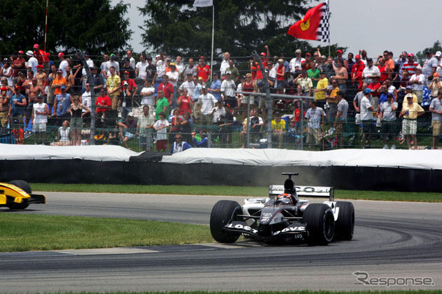 【F1アメリカGP】決勝…参戦わずか6台、ミシュランが!