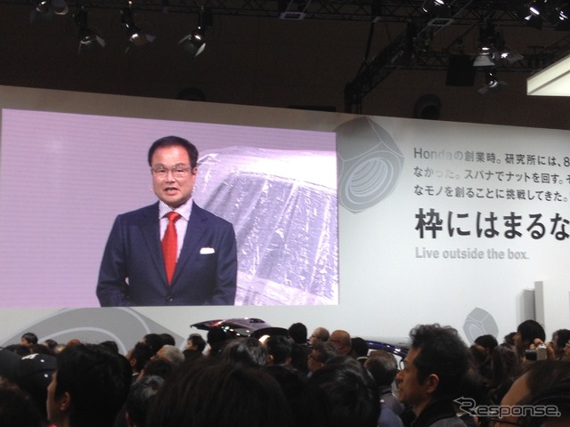 ホンダ 伊東孝紳社長（東京モーターショー13）