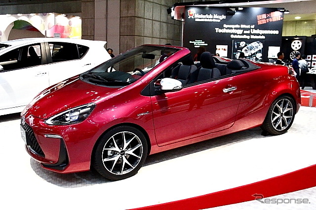 トヨタ自動車東日本が参考出品したアクアのベースのコンセプトカー