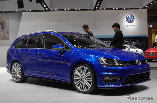 VW ゴルフヴァリアント Rライン(東京モーターショー13)