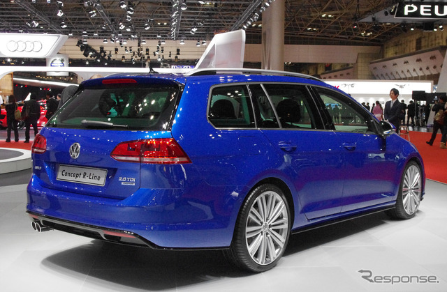 VW ゴルフヴァリアント Rライン(東京モーターショー13)