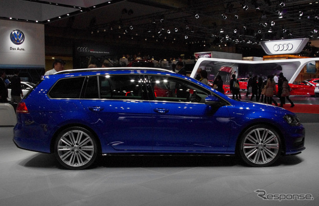 VW ゴルフヴァリアント Rライン(東京モーターショー13)