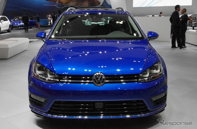 VW ゴルフヴァリアント Rライン(東京モーターショー13)