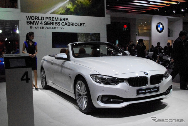 BMW 4シリーズカブリオレ(東京モーターショー13)
