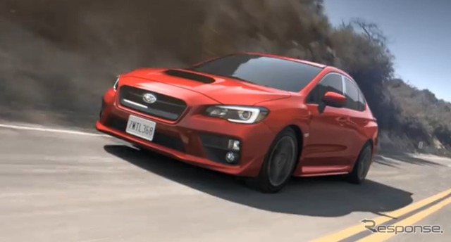 新型スバルWRXの公式映像