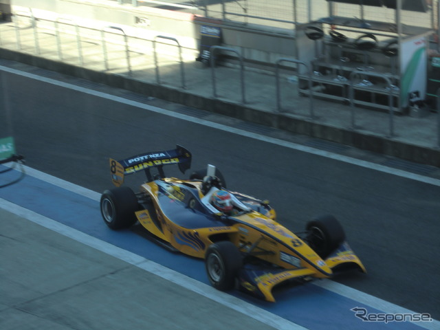 予選2位となったロイック・デュバル。
