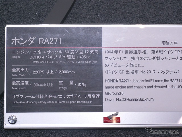 ホンダ RA271