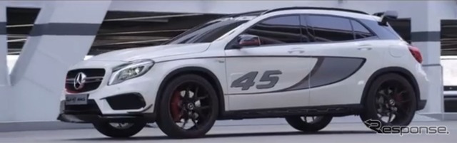 メルセデスベンツ コンセプトGLA 45AMGの公式映像