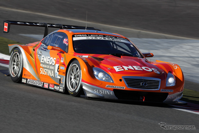 GT500の決勝第2レースは#6 SC430が制す。写真:TOYOTA(23日の走行より)