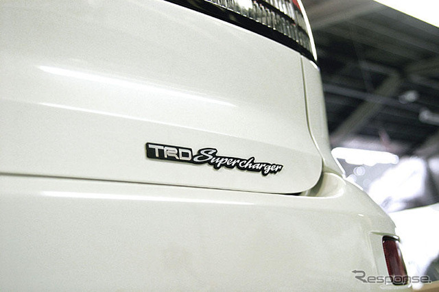 TRD、エスティマ 向けにスーパーチャージャーチューニング