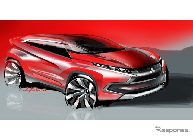 三菱コンセプト XR-PHEV(東京モーターショー13)