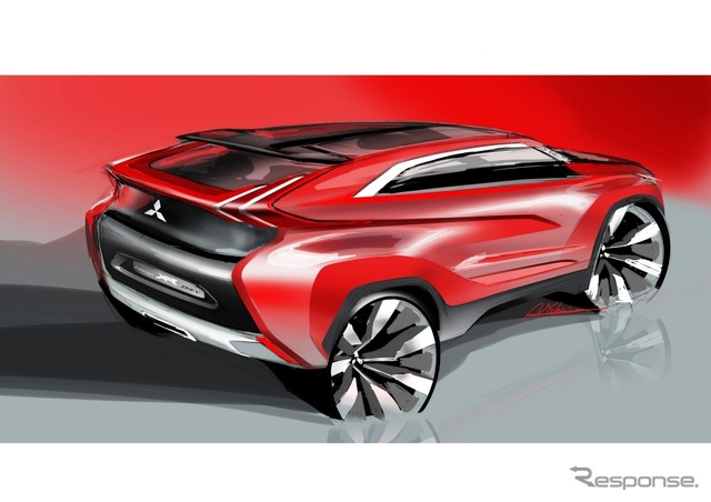 三菱コンセプト XR-PHEV(東京モーターショー13)