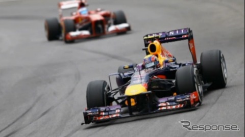 F1ブラジルGP(動画キャプチャ)