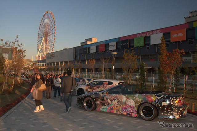 【東京モーターショー13】痛車100台登場 サテライトイベント「痛Gふぇすた出張編 in お台場モーターフェス」