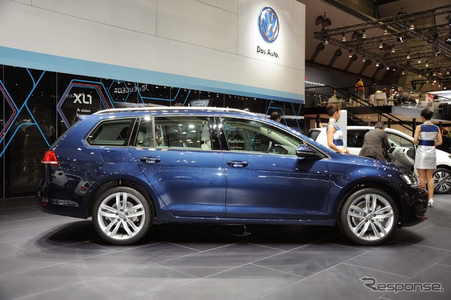 東京モーターショー13 VWゴルフヴァリアント