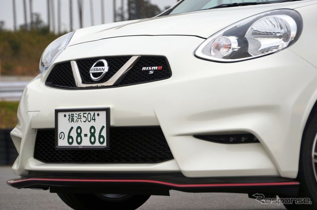 日産　マーチ NISMO （写真：NISMO Sグレード、オプション装着車）