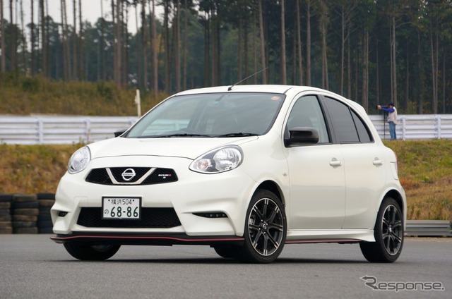 日産 マーチ NISMO (写真:NISMO Sグレード、オプション装着車)