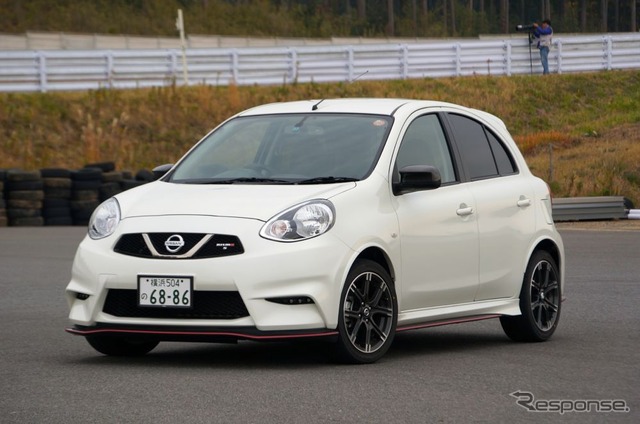 日産 マーチ NISMO (写真:NISMO Sグレード、オプション装着車)