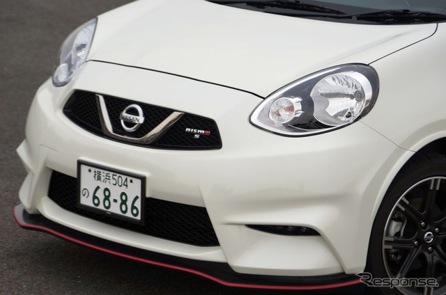 日産 マーチ NISMO (写真:NISMO Sグレード、オプション装着車)