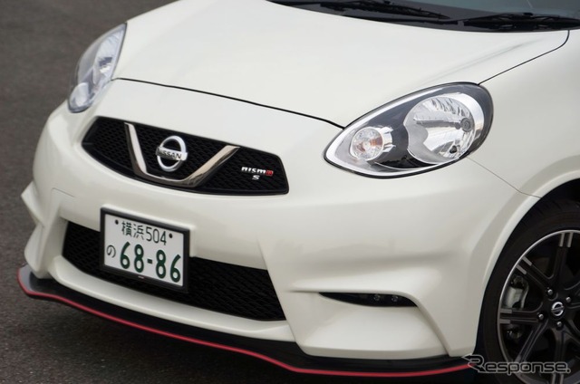 日産　マーチ NISMO （写真：NISMO Sグレード、オプション装着車）