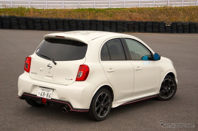 日産 マーチ NISMO (写真:NISMO Sグレード、オプション装着車)