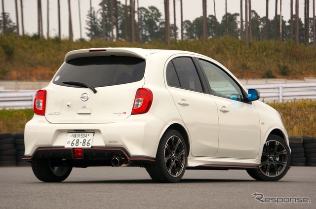 日産 マーチ NISMO (写真:NISMO Sグレード、オプション装着車)