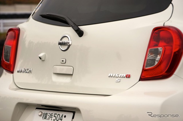 日産 マーチ NISMO (写真:NISMO Sグレード、オプション装着車)