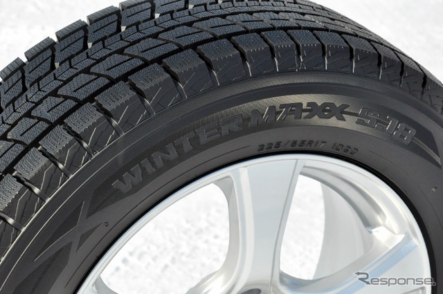 ダンロップ WINTER MAXX SJ8 試乗のようす