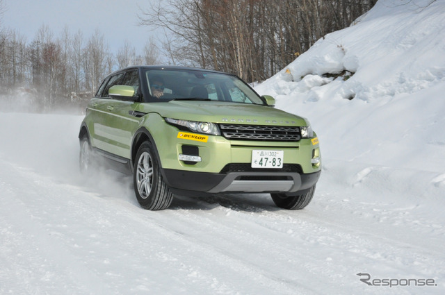 ダンロップ WINTER MAXX SJ8 試乗のようす