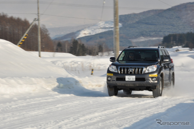 ダンロップ WINTER MAXX SJ8 試乗のようす