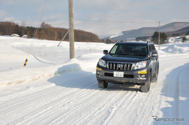 ダンロップ WINTER MAXX SJ8 試乗のようす