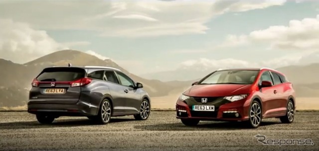ホンダ シビック ツアラー の公式映像