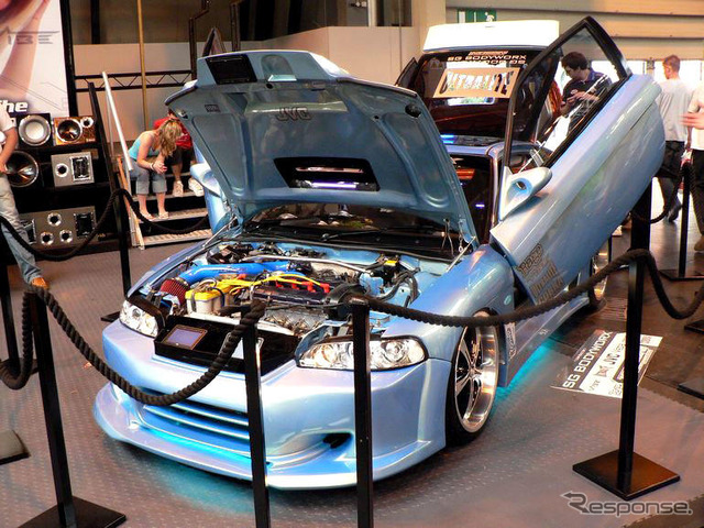 【MaxPowerLive2005】英国版オートサロン…重低音ホンダ CR-X