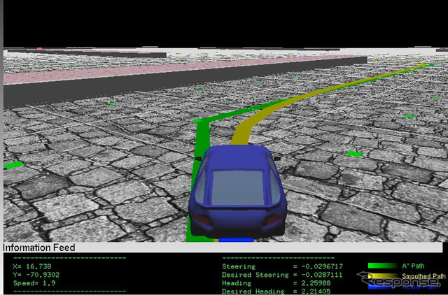 経路生成ソフトウェア画面