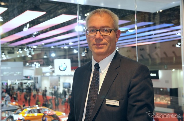 BMW iプロダクトマネジメント ヘッドマクシミリアン・ケルナー氏 (東京モーターショー2013)